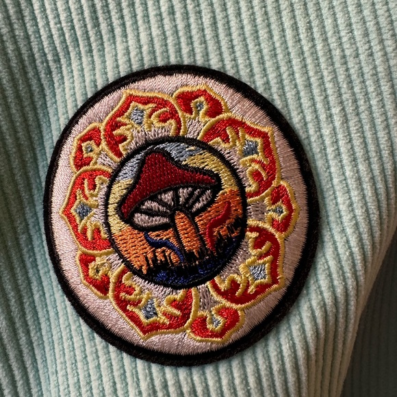 Teddy Fresh Corduroy Color Block Shirt - Picture 2 of 5